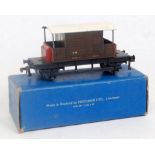 Hornby Dublo 3-rail D1 SR goods brake van, postwar, one window on ends, a few very small marks (E)