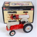 An Ertl Precision Series 1:16 scale model of a 1953 Ford Golden Jubilee tractor, model No. 355,