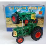 A Franklin Mint Precision Models 1:12 scale model of The Oliver Super 99 diesel tractor comprising