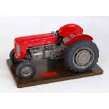 A G&M Originals ? 1:16 model of a white metal and resin Massey Ferguson MF65 Mk1 tractor, comprising