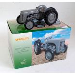 A Universal Hobbies 1:16 scale model of a Ferguson TE20 'The Little Grey Tractor', model No. UH2690,