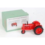 A Brian Norman farm miniatures 1:32 scale white metal and resin model of a Nuffield Universal single