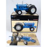 An Ertl Precision Series 1:16 scale model of a Ford 5000 tractor, model No. 13503, comprising blue &