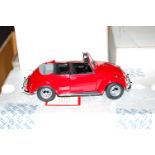 Six various boxed Franklin Mint diecasts to include a 1967 Volkswagen Cabriolet, together with