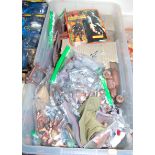 One box containing a quantity of Kenner Robin Hood Prince of Thieves action figures and accessories,