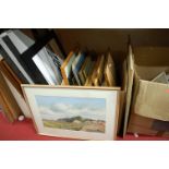 A large quantity of pictures, prints, woolwork study, etc