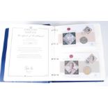 A Westminster Mint Lifetime of Service 1952-2012 coin cover set containing 24 1st day covers each