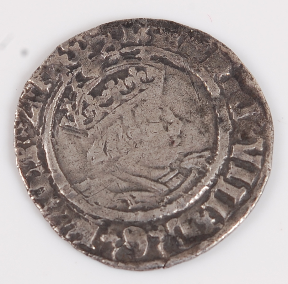 England, Henry VIII 1531-1544, half groat, Archbishop Lee. (1)