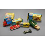 A collection of boxed Corgi diecast toy vehicles to include Dodge Kew Fargo livestock transporter,