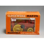 A boxed Marvels clockwork M Traction 252 engine by Triang
