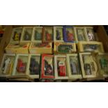 A collection of Lledo Days Gone, models of classic cars, delivery vans, etc, all boxed