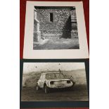 A large quantity of amateur photographs, largely being local interest, late 20th century, oak framed