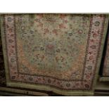 A machine-woven Persian kashan carpet, 230 x 160cm