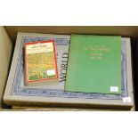 A box of books, to include The Times Atlas of the World, five volumes in wrappers; together with