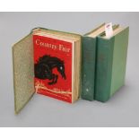 Country Fair Magazine, July 1951-December 1952, 18 editions in three folders, cover designs by