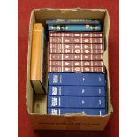 The Works of Jane Austen, Folio Society boxed set together with a boxed set of Ernest Newman The