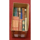 Box of books to include The Universe Infinitely Great and Infintely Little by FA Pouchet MD, 4 vols;