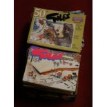 A box of miscellaneous Giles annuals