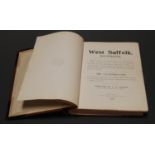 West Suffolk Illustrated, compiled by HR Barker, curator of Moyses Hall Museum, Bury St Edmunds,