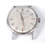 A gent's steel cased Tissot Seastar automatic wristwatch, having signed silvered dial with baton