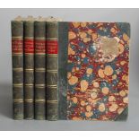 Cassell's Natural History, four volumes, half leather, illustrated