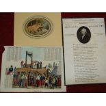 Assorted prints and engravings to include an independent tribute to The Right Honourable William