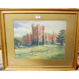 H English - river landscape, watercolour, signed lower right; and R McClure - watercolour (2)