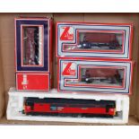 A Lima class 47 diesel loco 'Resourceful' PO red in foam box inner only (G) and 3 various boxed