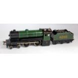 Bassett-Lowke LNER green live steam Enterprise Express 4-4-0 completely repainted and paint