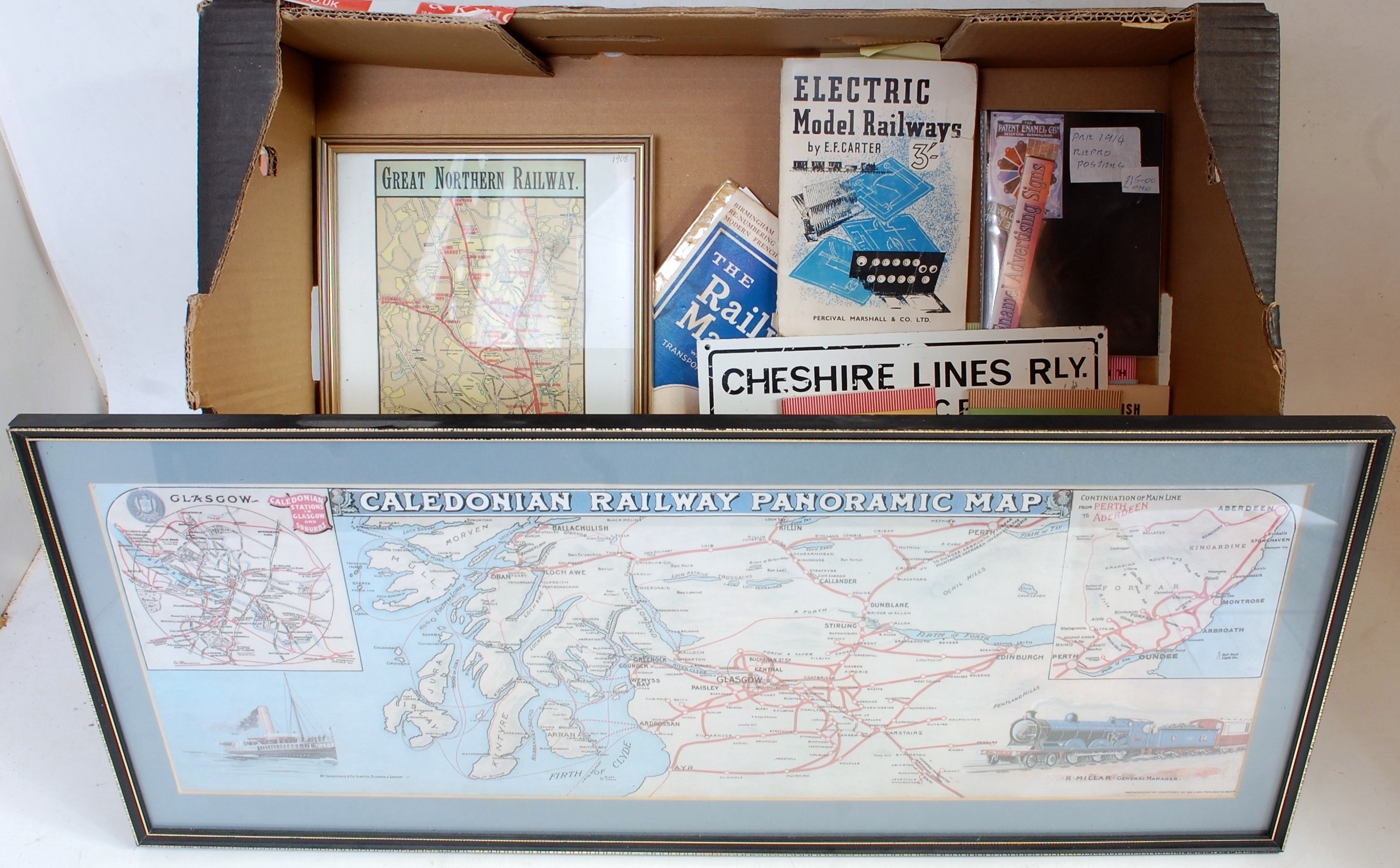 A collection of reproduction and original railway interest booklets, leaflets and associated