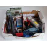 Tray of mixed N gauge items, all ex model makers workshop, including 10 Ratio building plastic