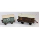 Carette for Bassett-Lowke 1909 brown L&NWR horse box No. 329 Cat. No. 13427 - roof repainted and