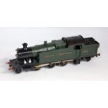 Kit/scratch built 12v DC 3-rail electric Great Western 2-8-2 tank loco No. 7234 with Leakey Motor,