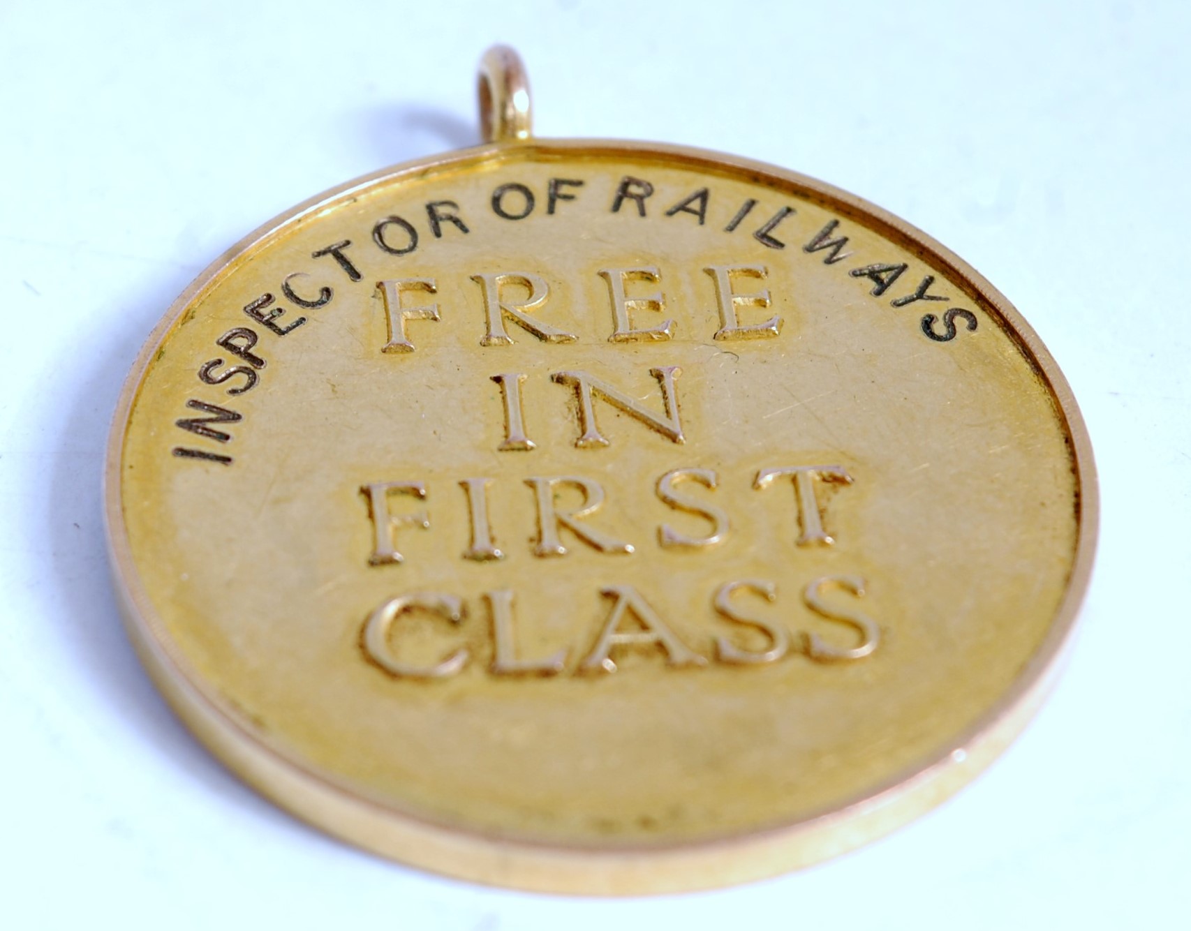 A Free Pass (in first class) for the Inspector of Railways, issued by the Nigerian Railway - Image 2 of 2