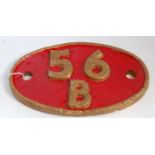 Locomotive shed plate 56B Ardsly