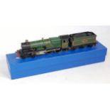 Hornby Dublo 2221 Cardiff Castle loco and tender, Ringfield Motor, nickel silver driving wheels, EPC