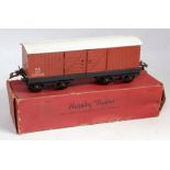 Hornby 1948-50 NE No. 2 goods van (NM-BG with NE sticker)