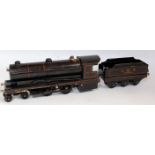 A Bowman Models of Dereham, Norfolk, boxed locomotive, and tender to include Model No. 234
