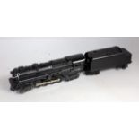 Lionel 6-8-6 "Turbo" loco and tender, appears overpainted, tender appears incorrect for loco (F)