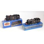 Two boxed Hornby 00 No. EDL17 062 tank locomotives, both finished in BR black, and issued in