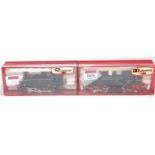 A Rivarossi H0 Ref. 1340 DR black 0-4 + 4-0 tank engine in plastic window box (NM-BNM) and Ref. 1117