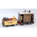 ‘Toby’ tram loco 16mm 0-4-0 No.A56, Southern, brown, battery powered, directional switch. With an