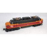 Lionel Bo-Bo electric loco 'The Milwaukee Road' running No. 8558, red, orange and black, light