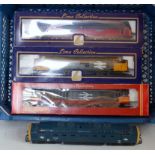 Mixed diesel collection of Hornby R250 rail freight grey class 58 Co-Co (G-BG) Lima collection