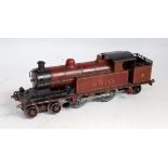 Bassett-Lowkie 6810 4-4-2 LMS Precursor tank loco fitted with non-original electric mechanism and