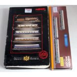 Marklin Z gauge 'Orient Express' presentation set appears complete with descriptive leaflet (G-BG)