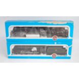 2 Airfix Scot type locos 54120 Royal Scots Fusilier LMS black and 54121 BR green Royal Scot (G-BF)