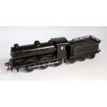 Bing 0-6-0 loco 12v DC 3-rail fitted with Bonds Motor with an earlier Bing tender, loco has been