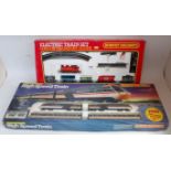 2 Hornby train sets R695 Intercity High Speed Train appears complete, some corrosion to track (G-BF)