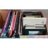 Two boxes containing 33 books of railway subject interest, all in good condition